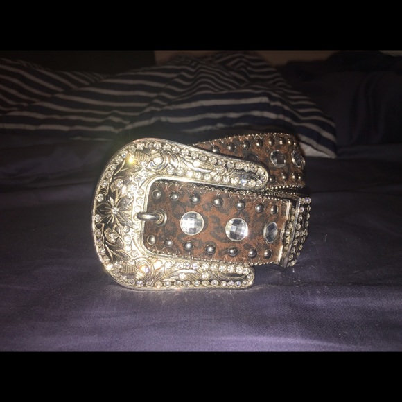 Rhinestone belt