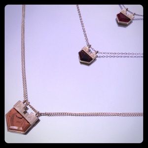 Triple Strand Statement Necklace