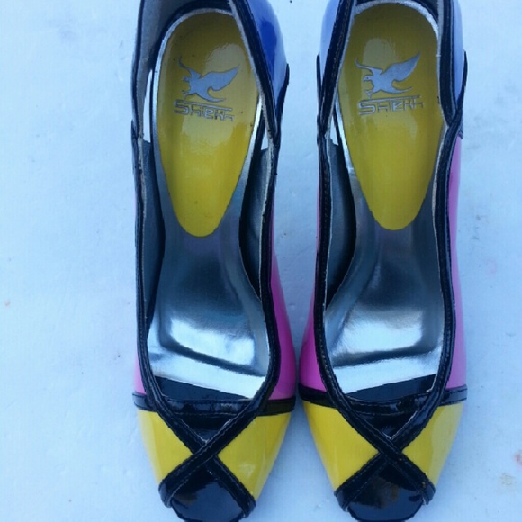 Shiekh size 7 high heels shoes