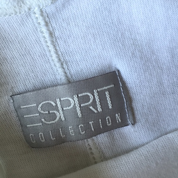 ❌SOLD❌VTG 90's Esprit flared scoop-back midi dress - Picture 4 of 4