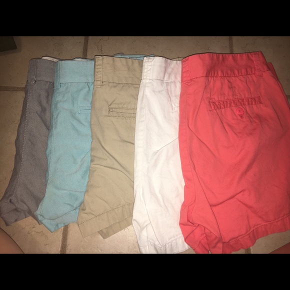 ALL JCREW CHINO SHORTS