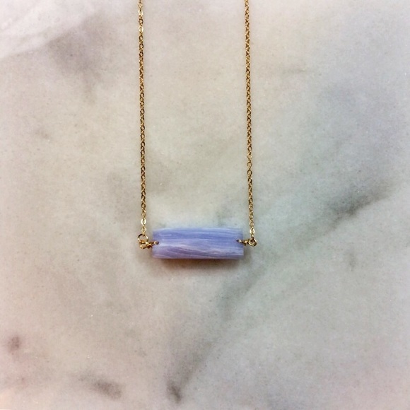 ONE LEFT ❤️ Bar Necklace - Picture 2 of 4