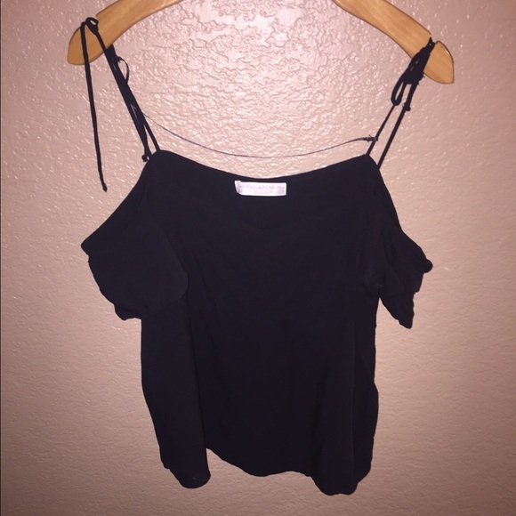 Cold shoulder blouse