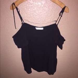 Cold shoulder blouse