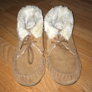 Moccasin booties