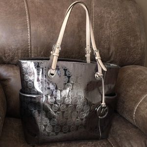 Michael Kors Jet Set Metallic Tote