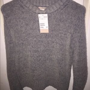 H&M Grey Wool & Alpaca Sweater