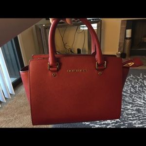 Michael Kors Cranberry Purse