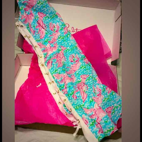 Lilly Pulitzer Lobstah Roll Dress NWOT - Picture 4 of 4