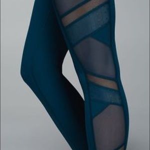 Lululemon mesh running tights size 8