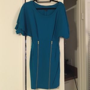 Aquamarine French connection dress