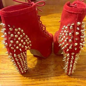 Jeffrey Campbell Spiked Lita booties