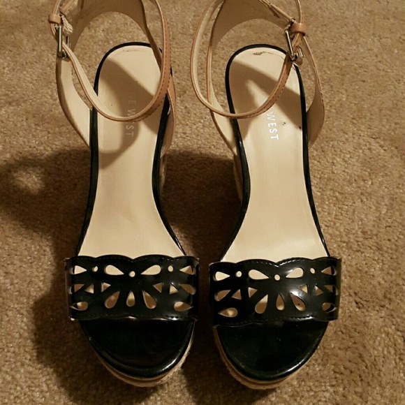 Nine west wedges sz 7
