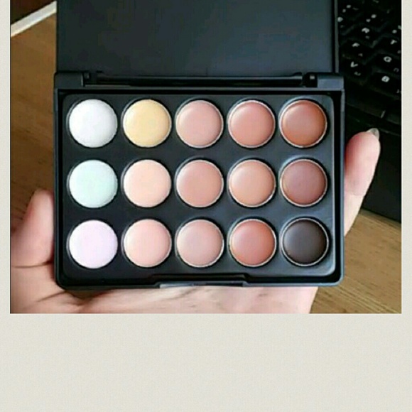 Concealer Palettes 15 Colors makeup Foundation Facial Face Cream Cosmetic - Picture 2 of 3