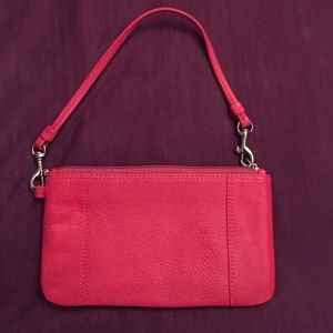 Pink clutch