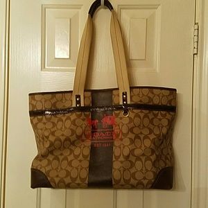 Authentic Coach diaper bag