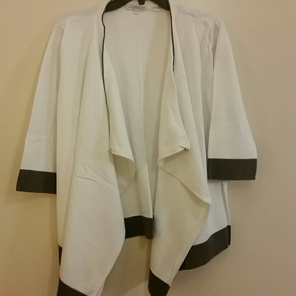 Drape front cardigan