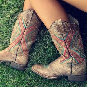 Aztec Cowgirl Boots