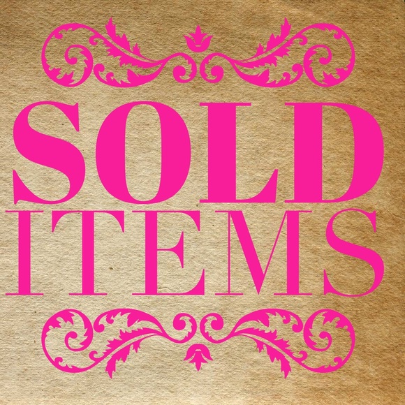 SOLD ITEMS