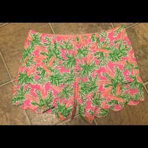 Lilly Pulitzer Nibbles Buttercup Shorts size 4