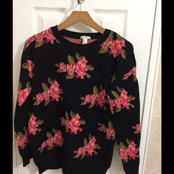 Floral print sweatshirt 🌺only worn ONCE