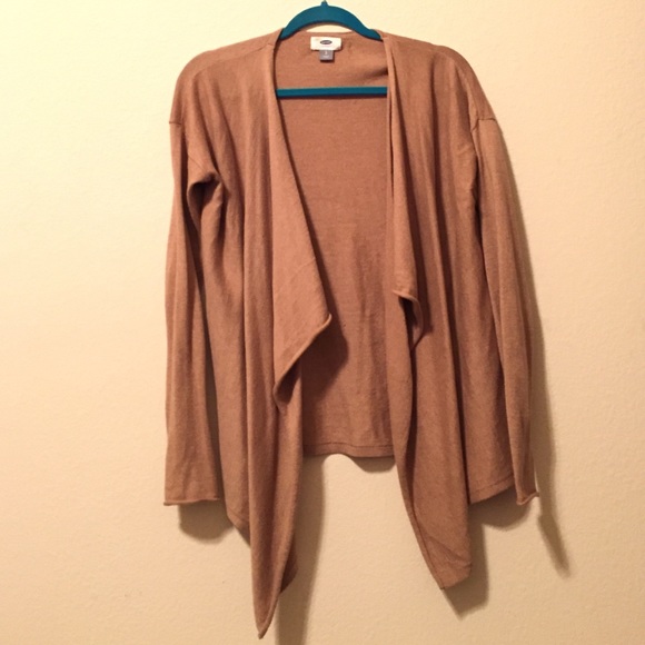 Light Brown/Tan Old Navy Cardigan - Picture 1 of 3