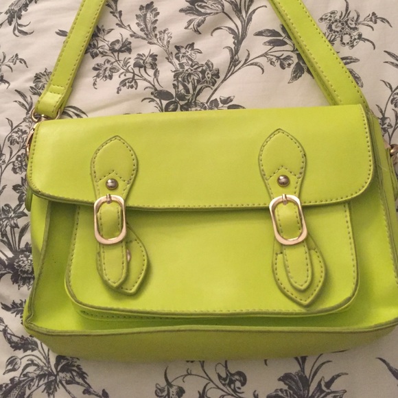 Neon shoulder bag