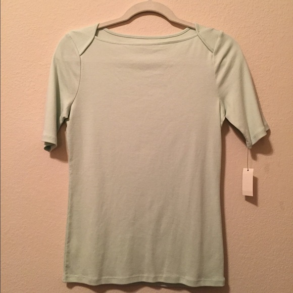 XS Talbots Mint Short Sleeve Shirt - Picture 1 of 3