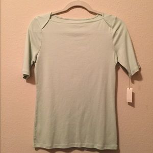 XS Talbots Mint Short Sleeve Shirt