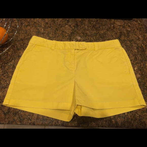 Vineyard Vines Yellow Day Boat Shorts