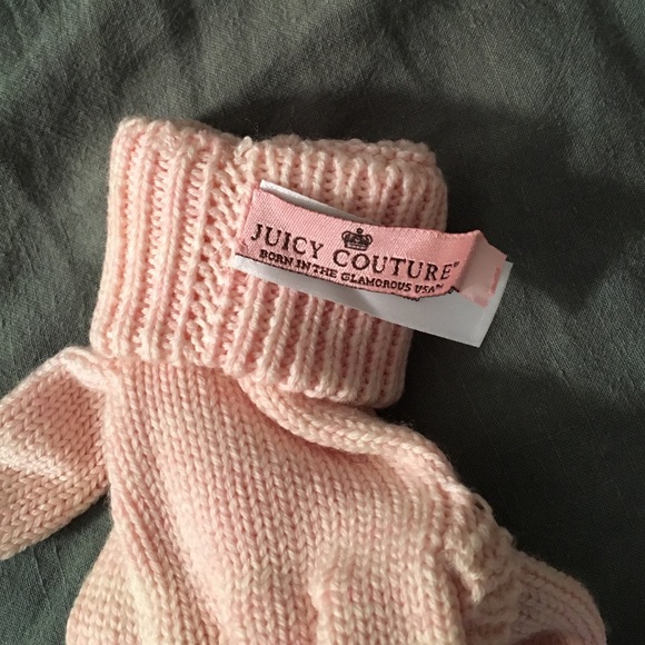 NWOT never worn juicy couture gloves/mittens - Picture 4 of 4