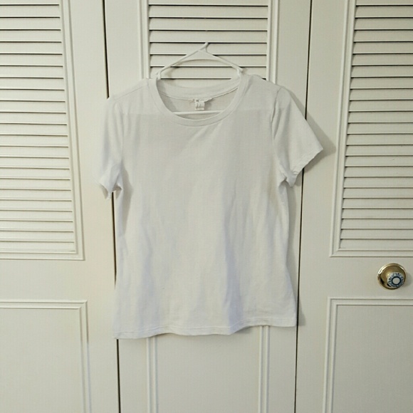 White Cotton T-shirt
