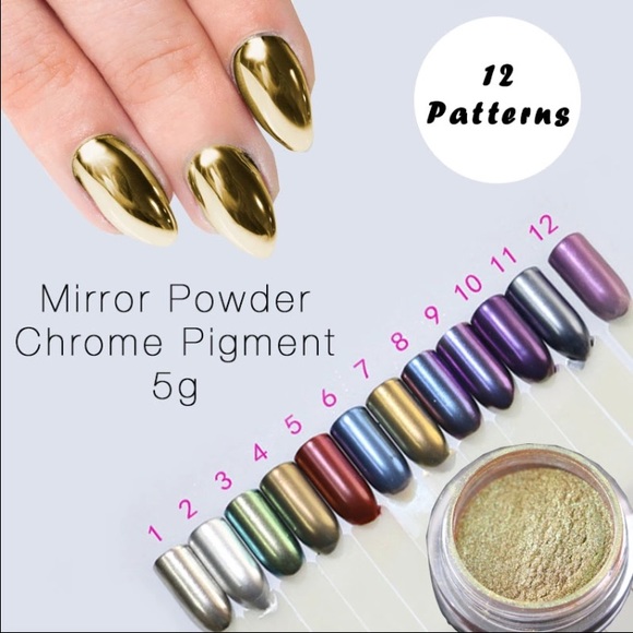 MIRROR NAILS 💅🏽 FOLLOW ON IG:@CrystalNailz_