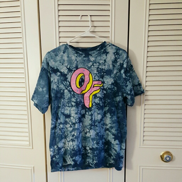 Blue Tie-Dye Odd Future Shirt