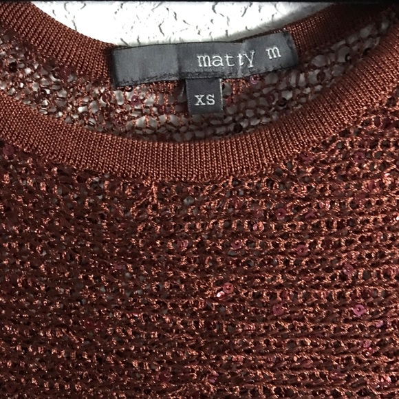 Matty M Sequin Top - Picture 3 of 4