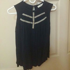 SOLD Navy blue top