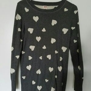 Heart sweater dress