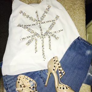 White light tank top!