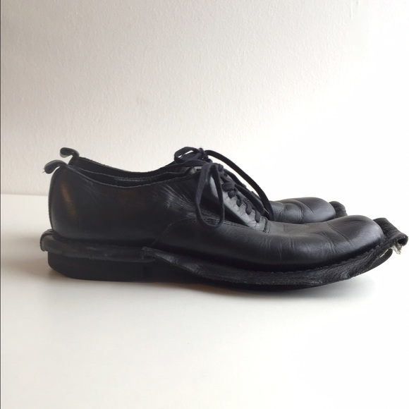 Commes des garçons black shoes
