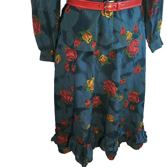 SOLD Dorothy Schoelen Cottage Prairie Chic Skirt Blouse - Picture 3 of 5