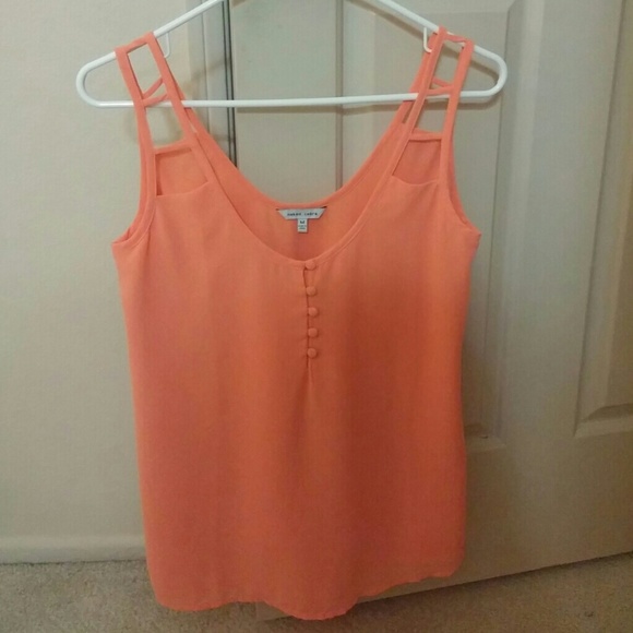 Orange tank top