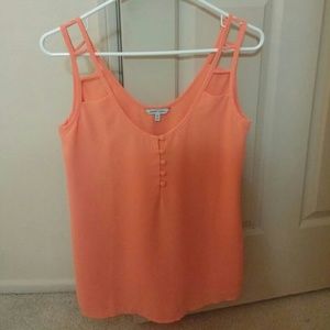 Orange tank top