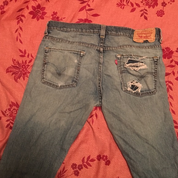 Vintage Levi's straight leg boyfriend jeans