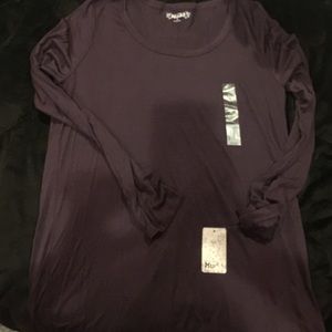 Xl purple long sleeve nwt