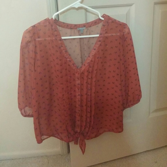 Charlotte russe red top