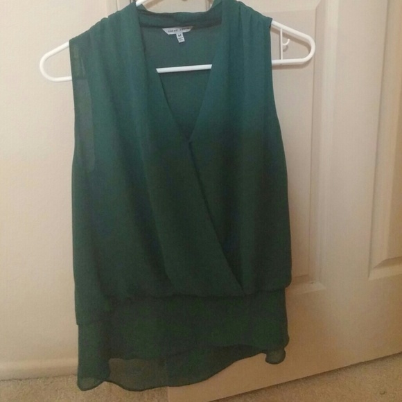 Green blouse