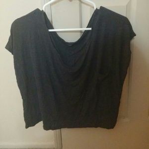 Forever 21 black crop top