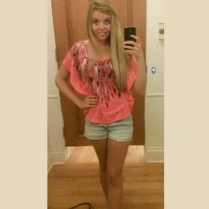 Almost famous flowy top