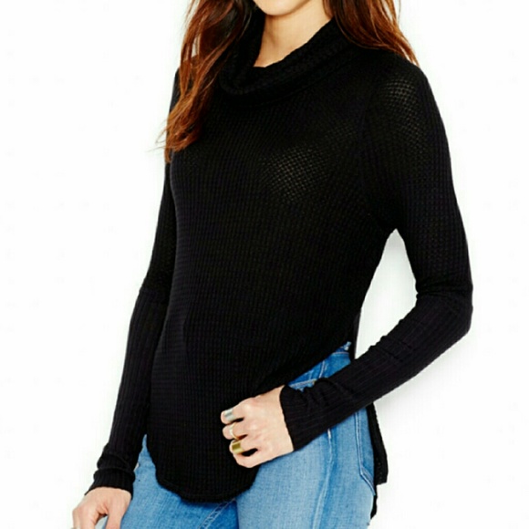 Free People Tops - Size L Free People Long-Sleeve Cowl-Neck Sweater