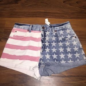 AMERICAN FLAG SHORTS PERFECT FOR FOURTH OF JULY